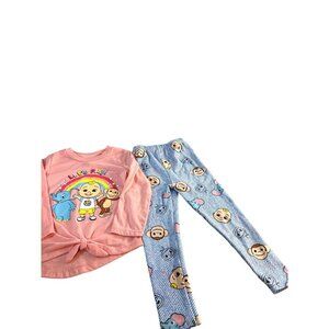 Coco Melon Toddler Girls Pajamas Pajama Set Multicolored Size 3T